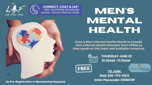 SCWW Special Feature: Men's Mental Health